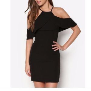Bardot mini dress